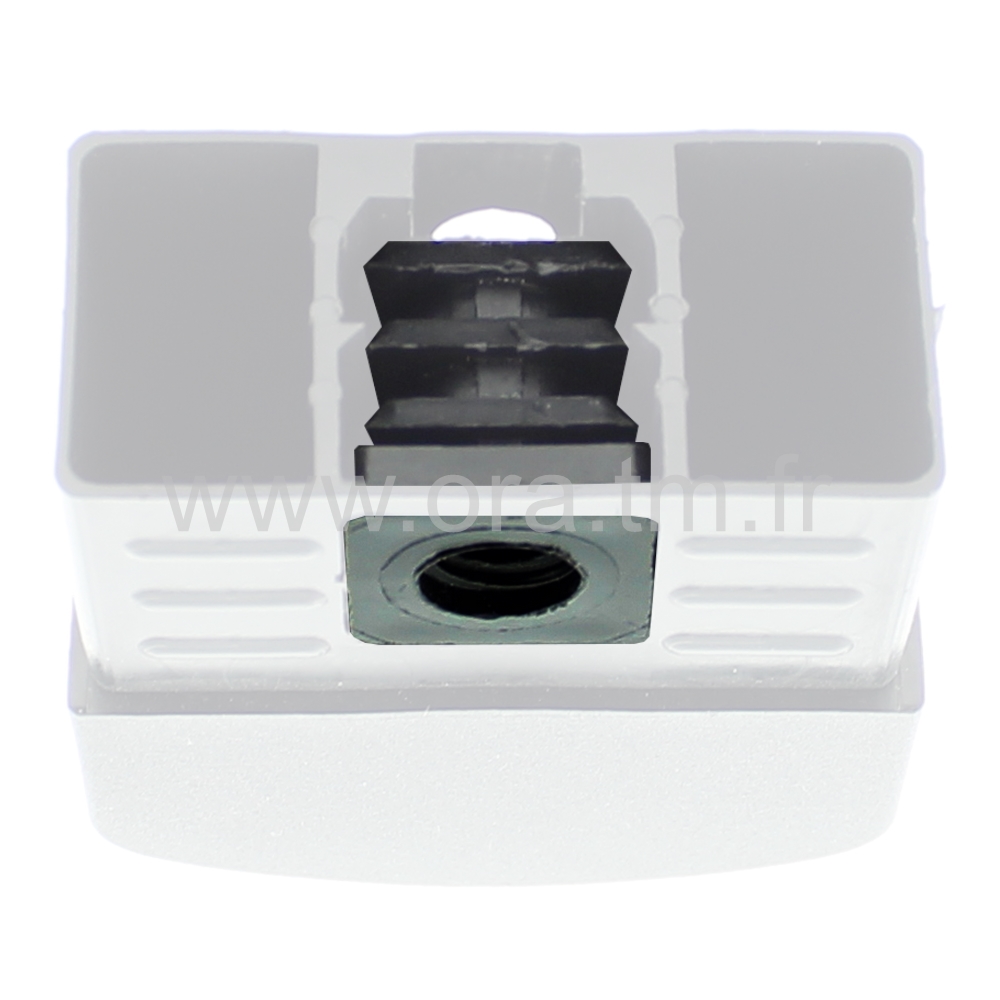 IHRD - INSERTION FILETEE - TUBE RECTANGULAIRE